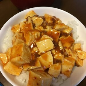 麻婆豆腐丼